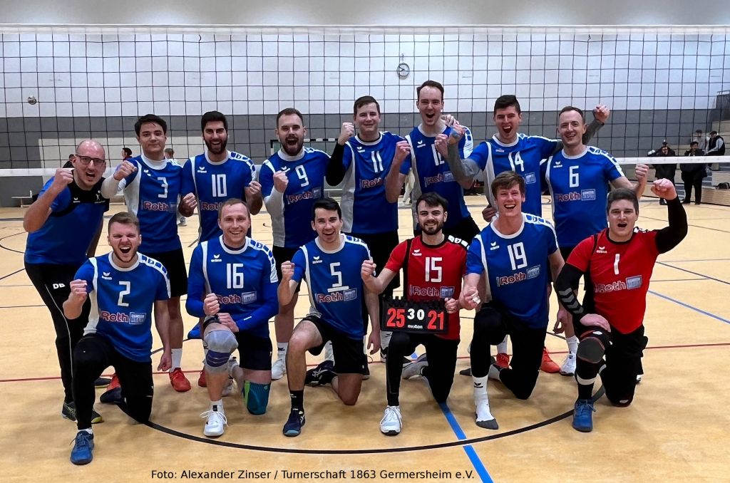 Sieg für die Landesliga-Volleyballer