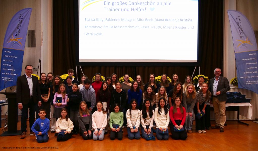 Vom Verein geehrte Rope Skipper