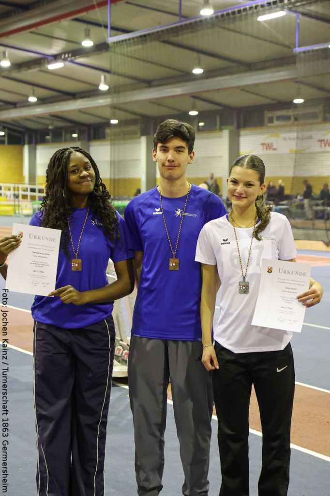 vlnr: Sevetlana da Silva, Constantin Reiß und Greta Kuhn