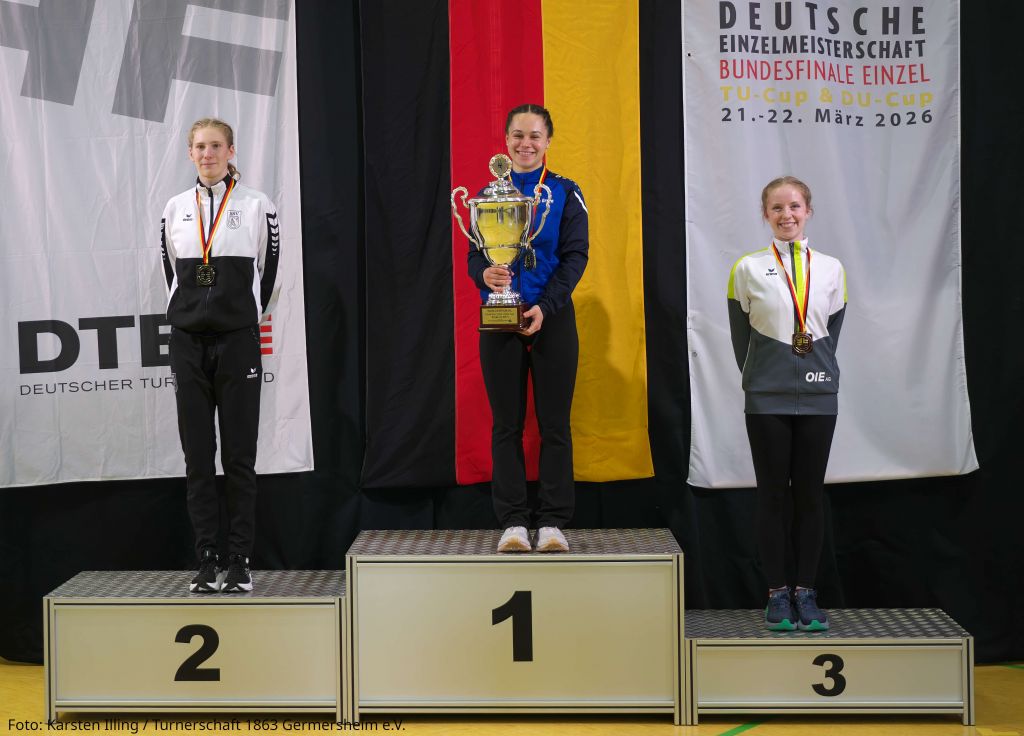 Deutsche Meisterin Triple Under Cup AK1: Liv Grete Schupp