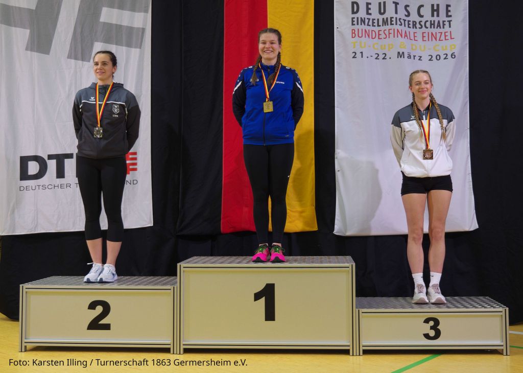 Deutsche Meisterin Freestyle in AK1: Simone Illing