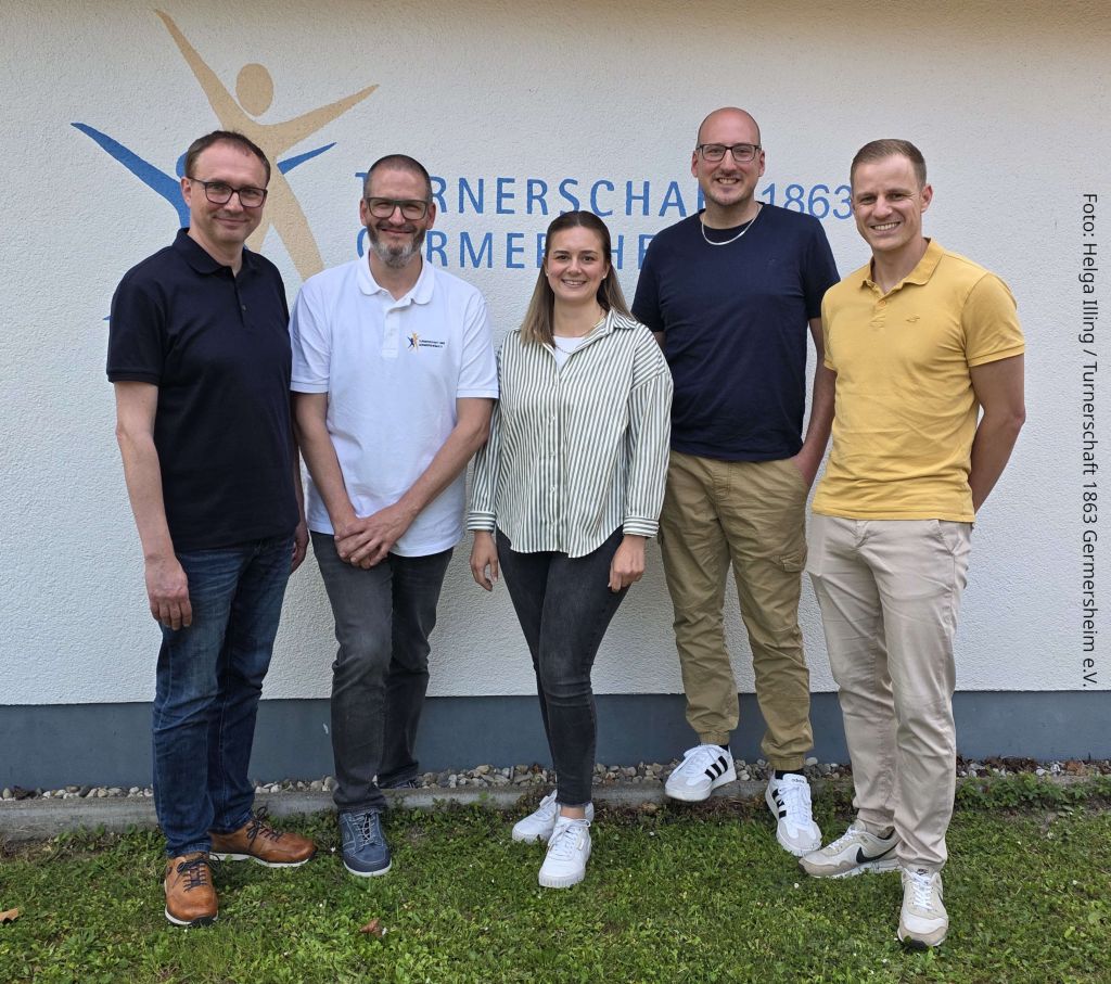 v.l.n.r.: Peter Auer, Dominik Morio, Jaqueline Baron, Dominik Betsch, Jan Weiß
