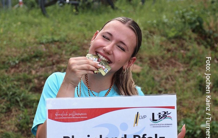 Starkes Doppel-Gold für Lana Ruhnau