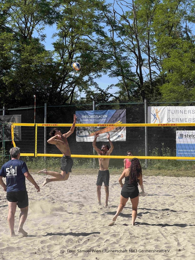 Finalspiel der Beachvolleyball-Stadtmeisterschaft Finalspiel der Beachvolleyball-Stadtmeisterschaft