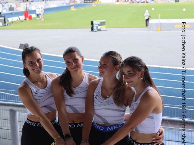 4x100-Meter-Staffel
