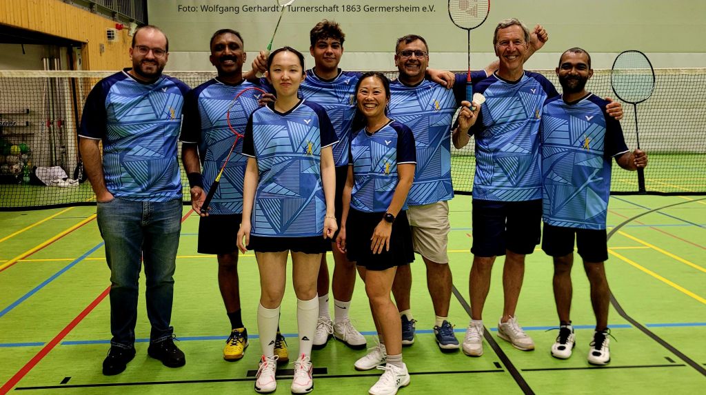 Die erste Badmintonmannschaft der Turnerschaft Die erste Badmintonmannschaft der Turnerschaft